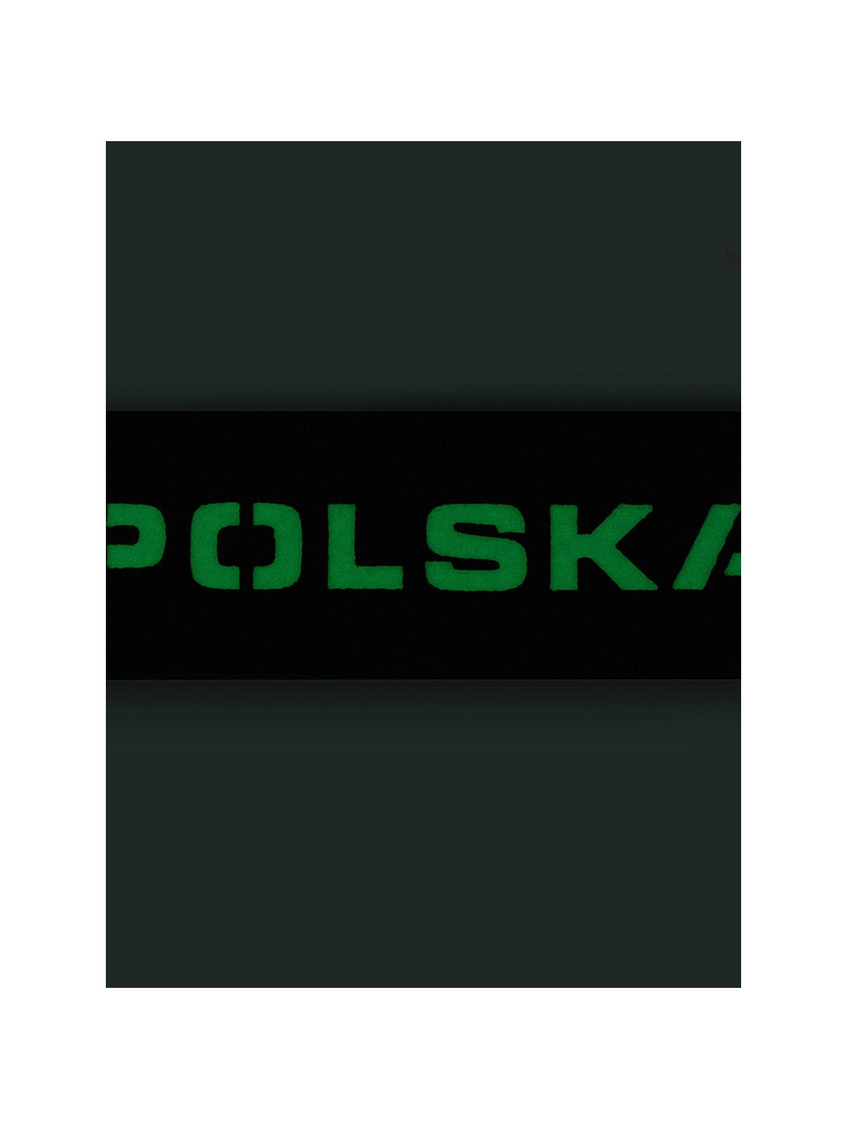 M-TAC Naszywka Polska Laser Cut Rzep 25x80mm OLIWKOWA fluorescencyjna