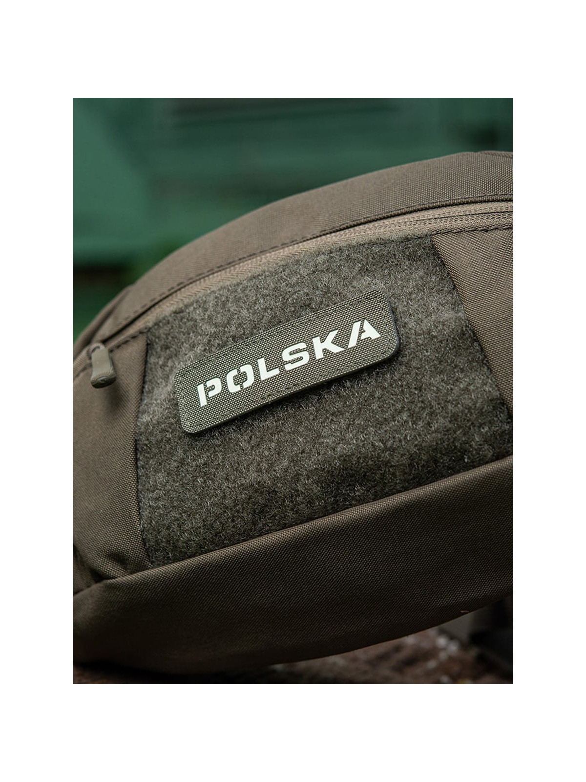M-TAC Naszywka Polska Laser Cut Rzep 25x80mm OLIWKOWA fluorescencyjna