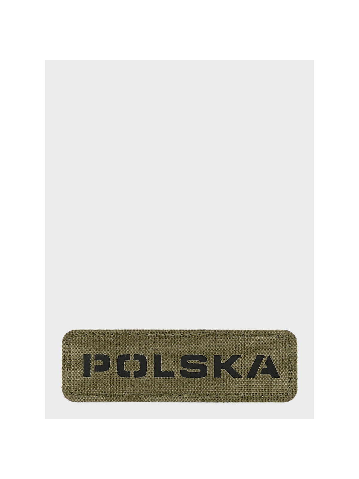 M-TAC Naszywka Polska Laser Cut Rzep 25x80mm oliwkowo-czarna