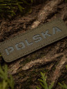 M-TAC Naszywka Polska Laser Cut Rzep 25x80mm oliwkowo-czarna