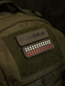 M-TAC Naszywka Polska Laser Cut Rzep 25x80mm oliwkowo-czarna