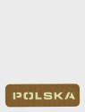 M-TAC Naszywka Polska Laser Cut Rzep 25x80mm Coyote-flurorescencyjna