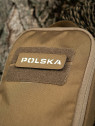M-TAC Naszywka Polska Laser Cut Rzep 25x80mm Coyote-flurorescencyjna