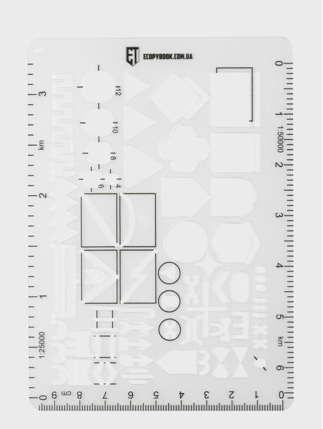 M-TAC Linijka TZ NATO Ecopybook Tactical Szablon Kreślarski