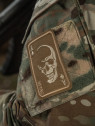 M-TAC NASZYWKA FACE OF WAR CZASZKA HAFTOWANA RZEP COYOTE