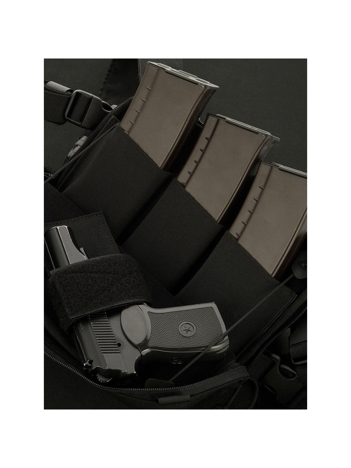 M-TAC KAMIZELKA TAKTYCZNA CHEST RIG ELITE CZARNA