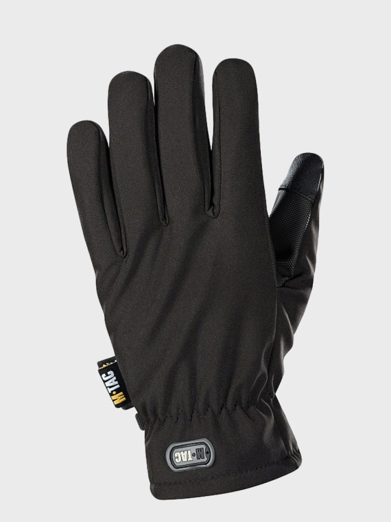 M-TAC RĘKAWICZKI ZIMOWE SOFTSHELL THINSULATE CZARNE XL
