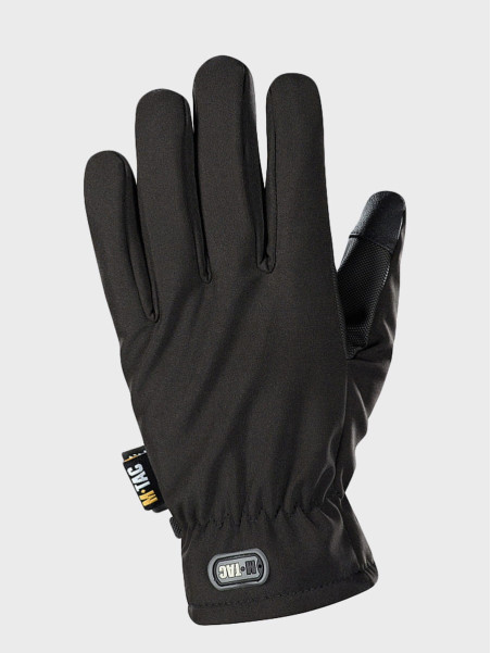 M-TAC RĘKAWICZKI ZIMOWE SOFTSHELL THINSULATE CZARNE XL