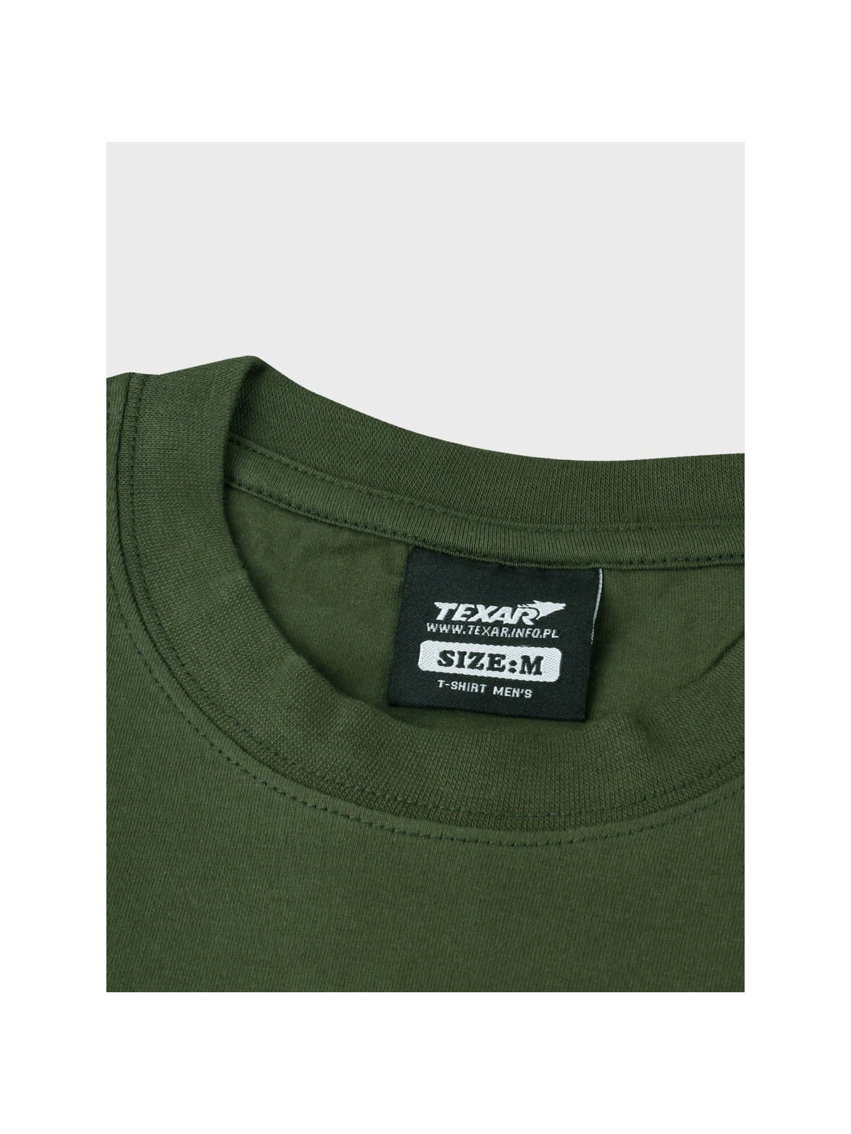 TEXAR KOSZULKA T-SHIRT BAWEŁNIANA OLIWKOWA XXL