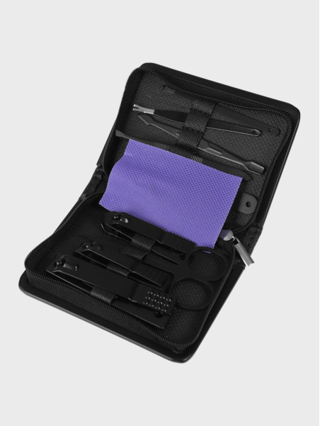 SCALP Przybornik turystyczny do paznokci manicure czarny