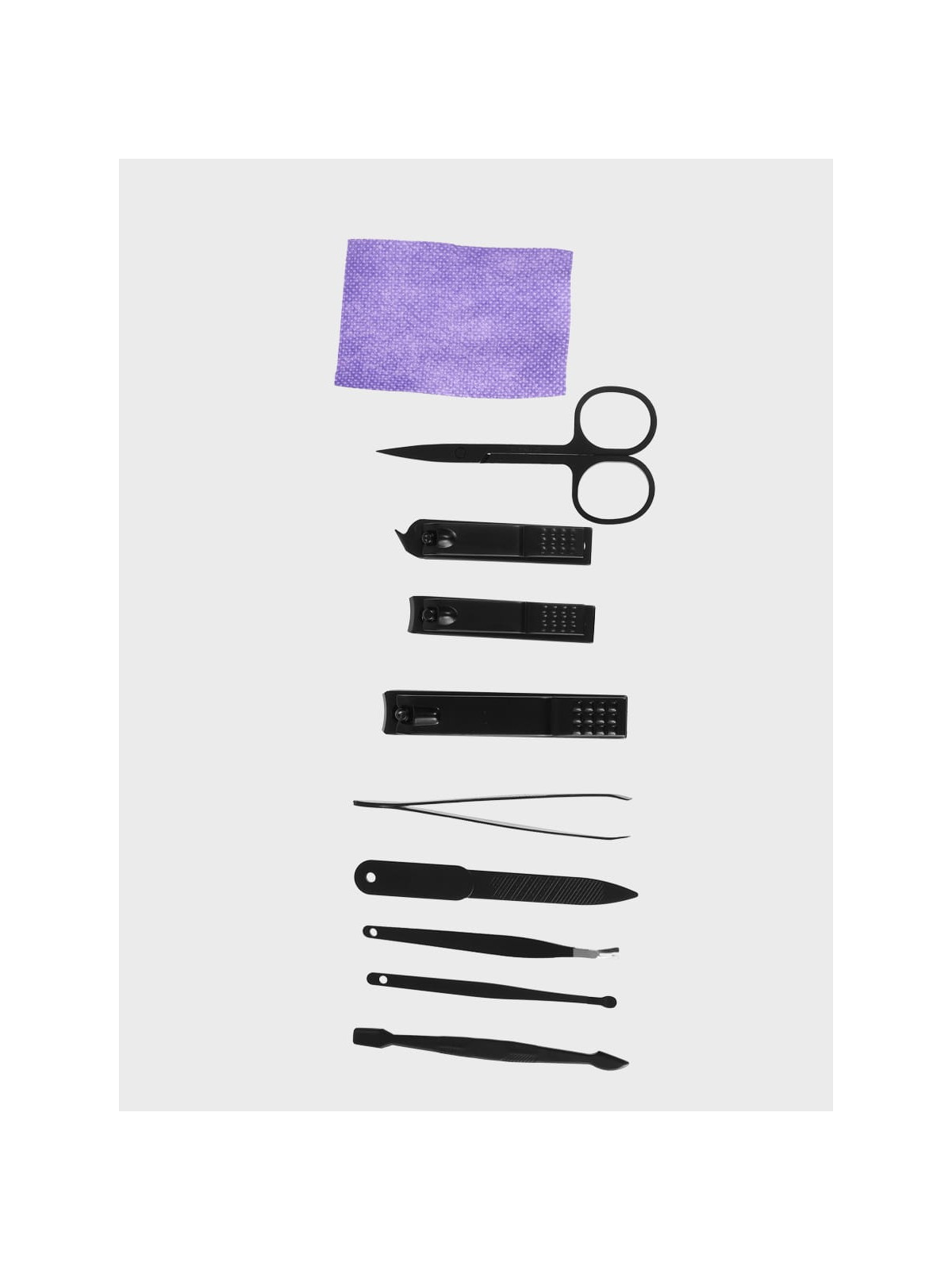 SCALP Przybornik turystyczny do paznokci manicure czarny