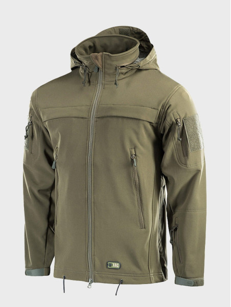 M-TAC KURTKA SOFTSHELL POLICE MĘSKA OLIWKOWA XXL