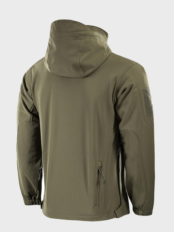 M-TAC KURTKA SOFTSHELL POLICE MĘSKA OLIWKOWA XXL