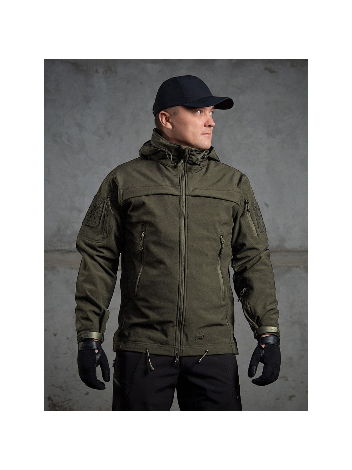 M-TAC KURTKA SOFTSHELL POLICE MĘSKA OLIWKOWA XXL