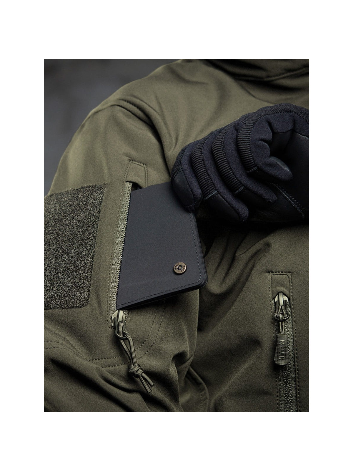 M-TAC KURTKA SOFTSHELL POLICE MĘSKA OLIWKOWA XXL