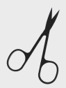 SCALP Przybornik turystyczny do paznokci manicure czarny
