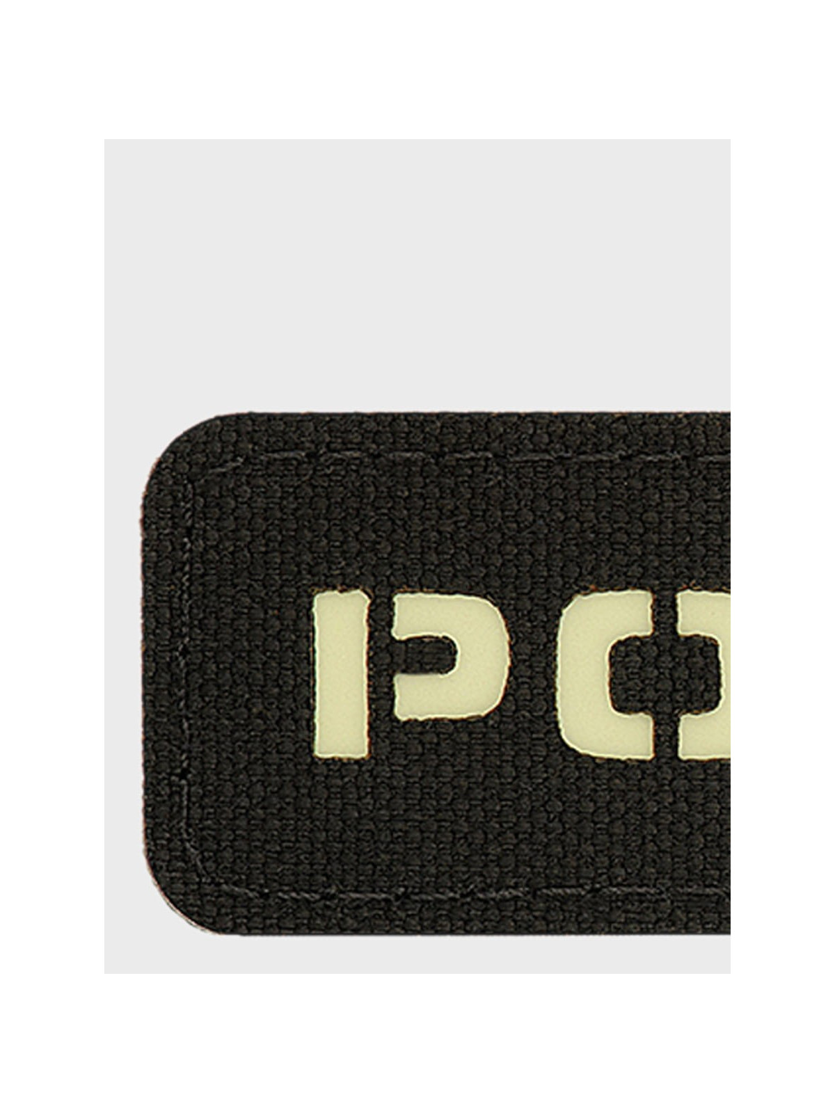 M-TAC Naszywka Polska Laser Cut Rzep 25x80mm Czarno-fluorescencyjna
