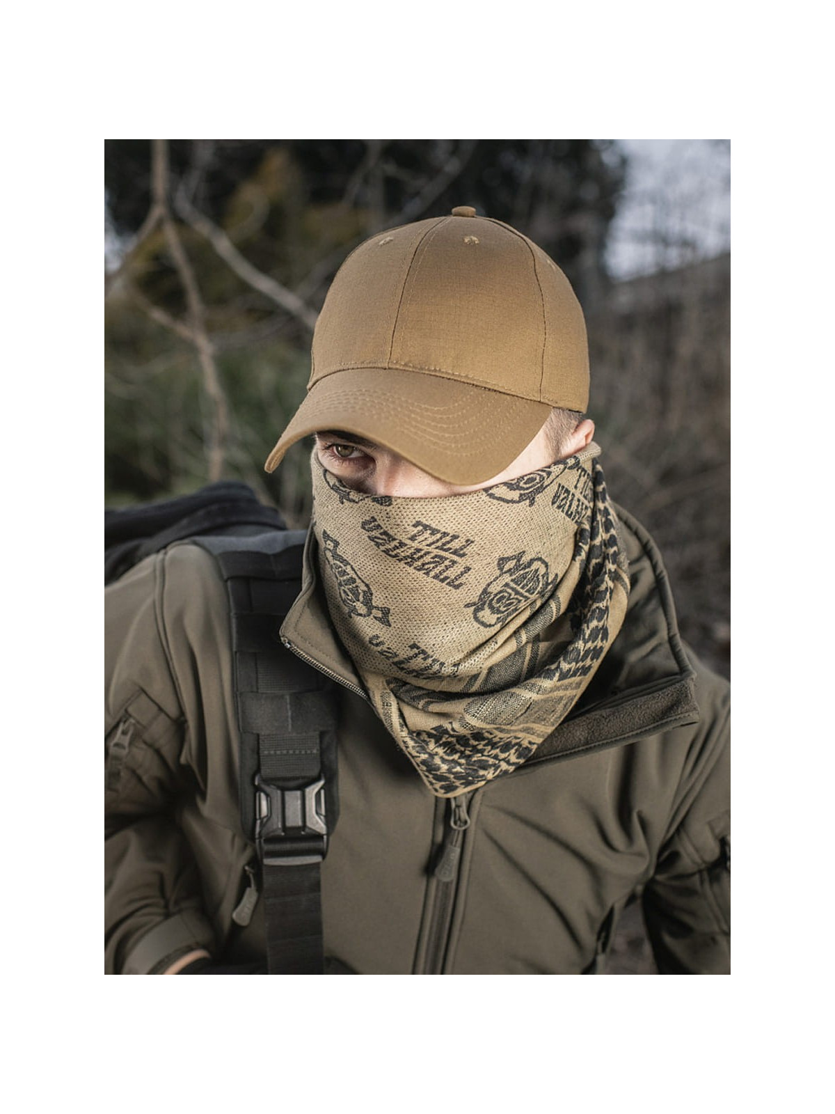 M-TAC CHUSTA ARAFATKA TILL VALHALL COYOTE-CZARNA