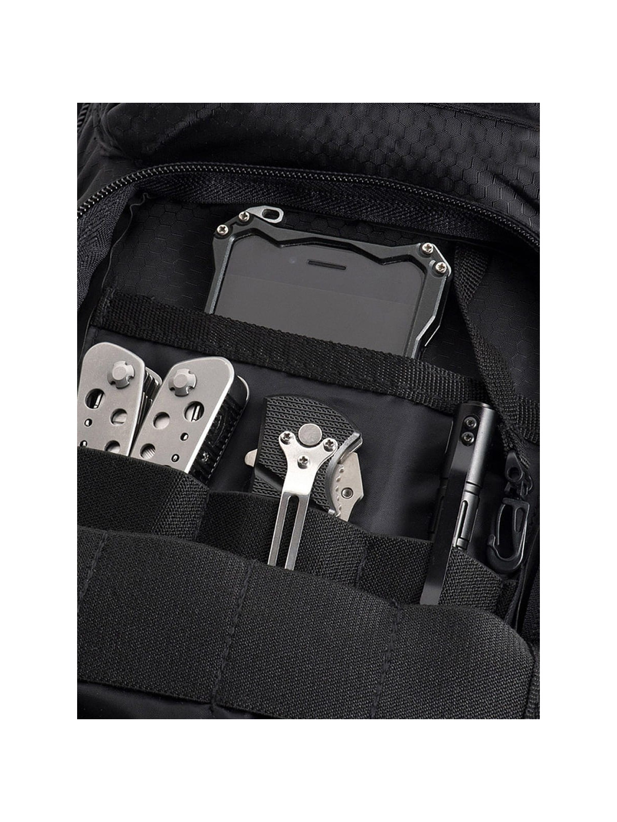 M-TAC Torba na Ramię Urban Line City Hunter Hexagon Czarna