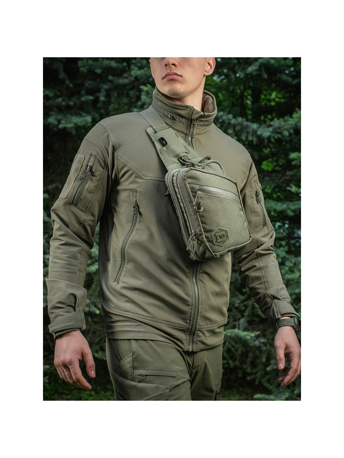 M-TAC Torba na Ramię Saszetka Sling Pistol Elite Hex Coyote