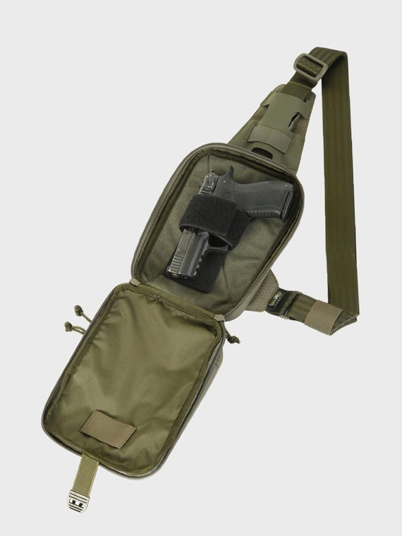M-TAC Torba na Ramię Saszetka Sling Pistol Elite Hex Oliwkowa