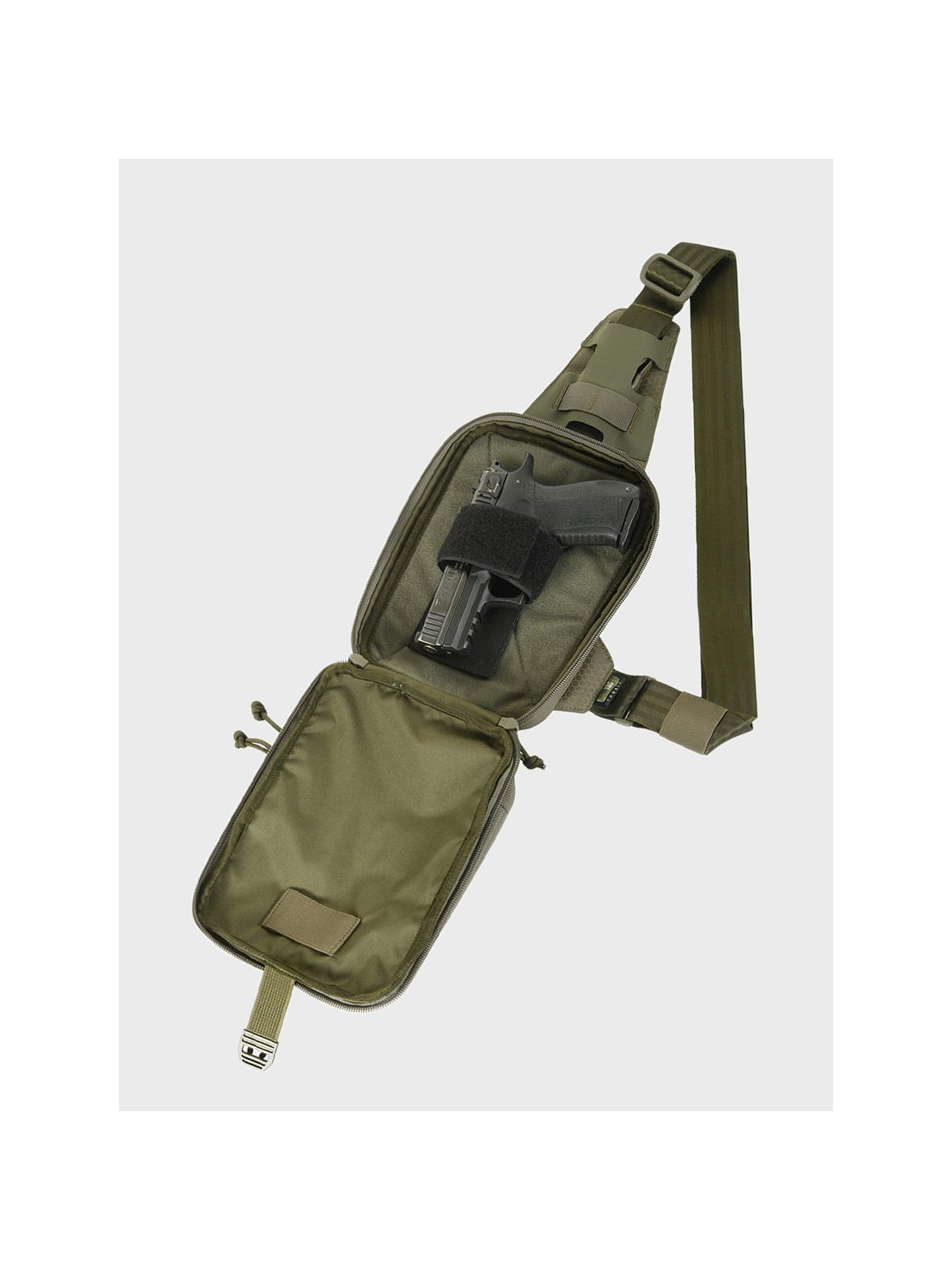 M-TAC Torba na Ramię Saszetka Sling Pistol Elite Hex Oliwkowa