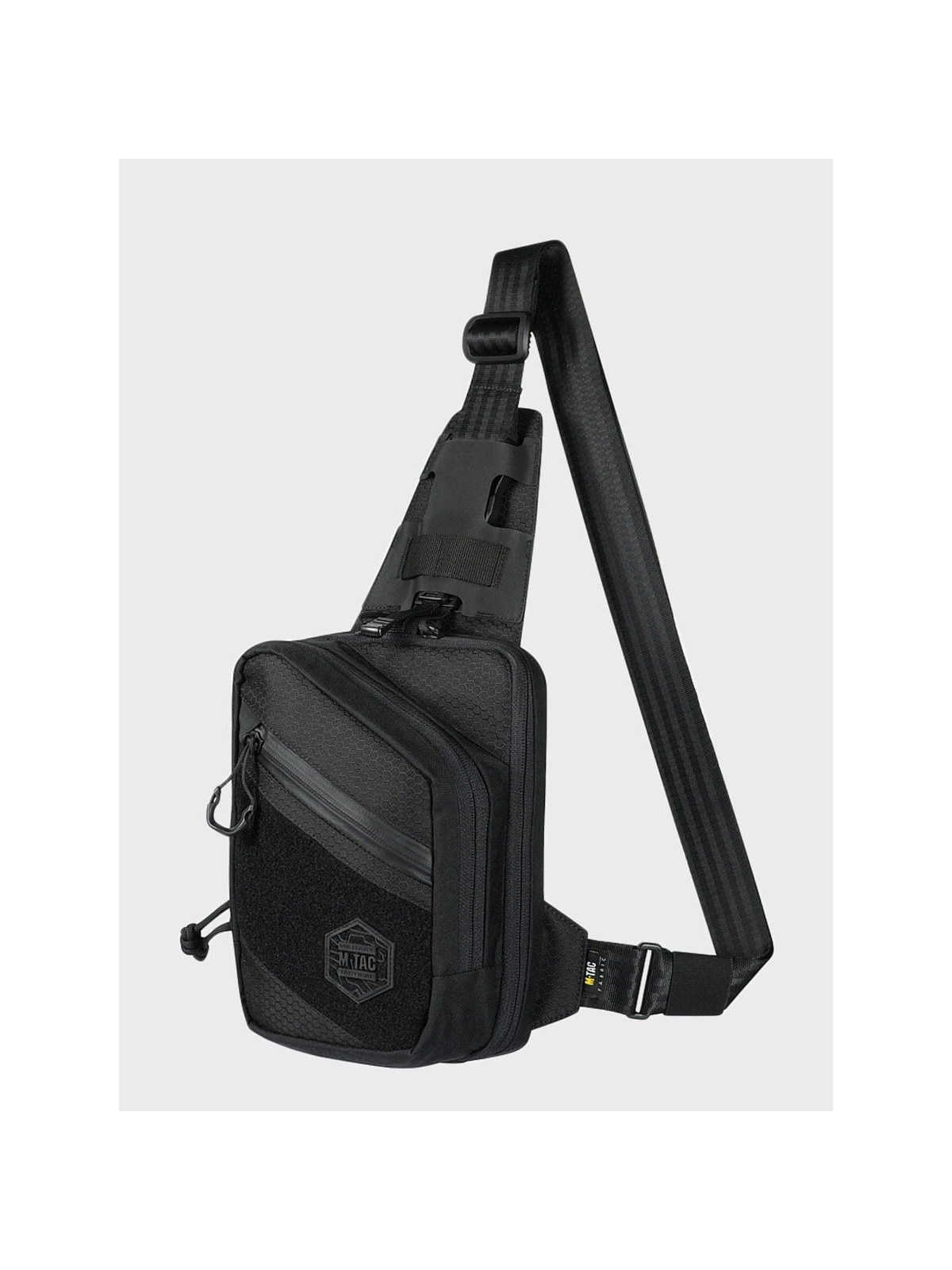 M-TAC Torba na Ramię Saszetka Elite Sling Pistol Hex Rzep Czarny