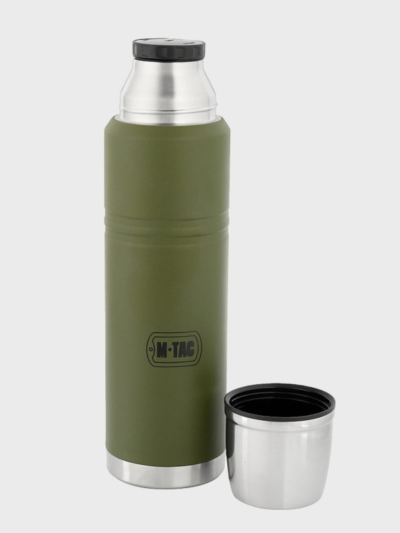 M-TAC TERMOS ZE STALI NIERDZEWNEJ 1000 ML OLIWKOWY