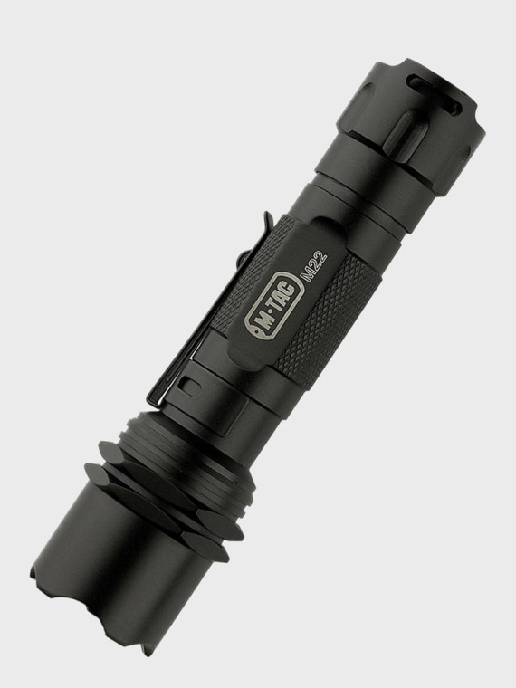 M-TAC LATARKA RĘCZNA 250 LUMENÓW M22-C KLIPS