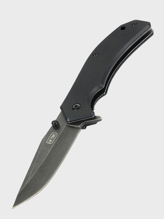 M-TAC NÓŻ SKŁADANY TYPE 8 SCYZORYK KLIPS CZARNY