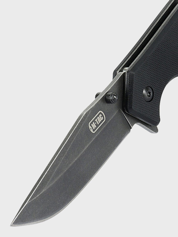 M-TAC NÓŻ SKŁADANY TYPE 8 SCYZORYK KLIPS CZARNY