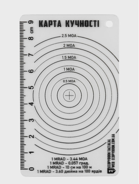 M-TAC LINIJKA TARCZA SKUPIENIA ECOPYBOOK TACTICAL