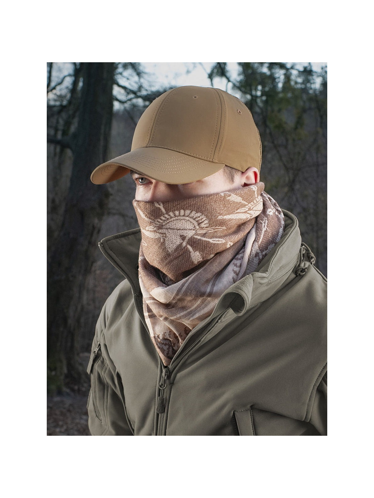 M-TAC CHUSTA SHEMAGH ARAFATKA SPARTAN KHAKI-COYOTE