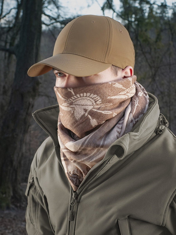 M-TAC CHUSTA SHEMAGH ARAFATKA SPARTAN ZIELONO-CZARNA