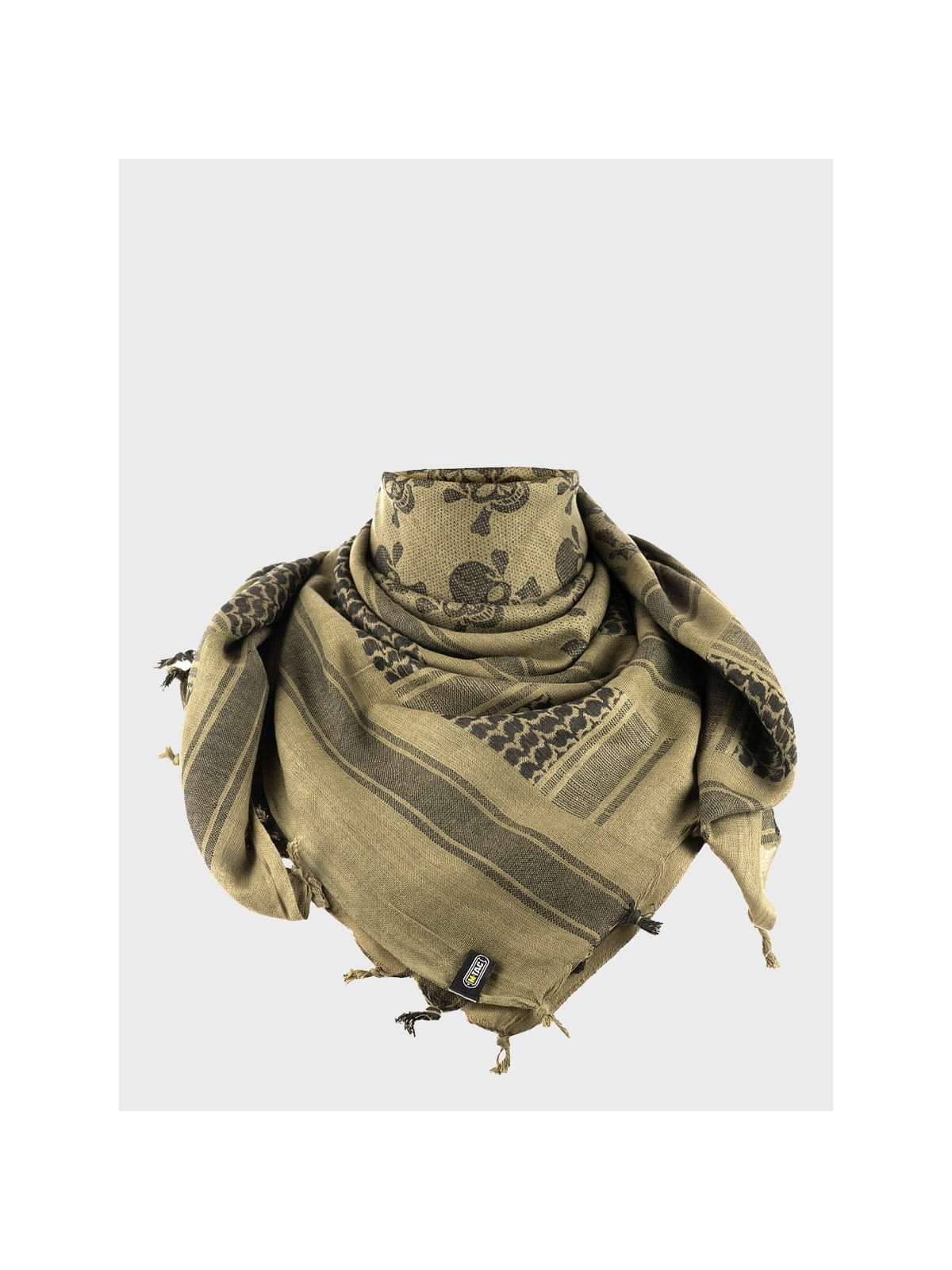 M-TAC CHUSTA SHEMAGH ARAFATKA PIRATE SKULL OLIWKOWO-CZARNA