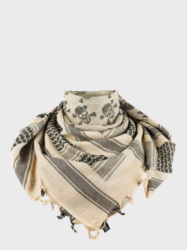 M-TAC CHUSTA SHEMAGH ARAFATKA PIRATE SKULL COYOTE-CZARNA