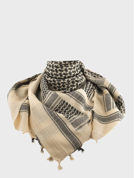 M-TAC CHUSTA SHEMAGH ARAFATKA KEFIJA KHAKI-CZARNA