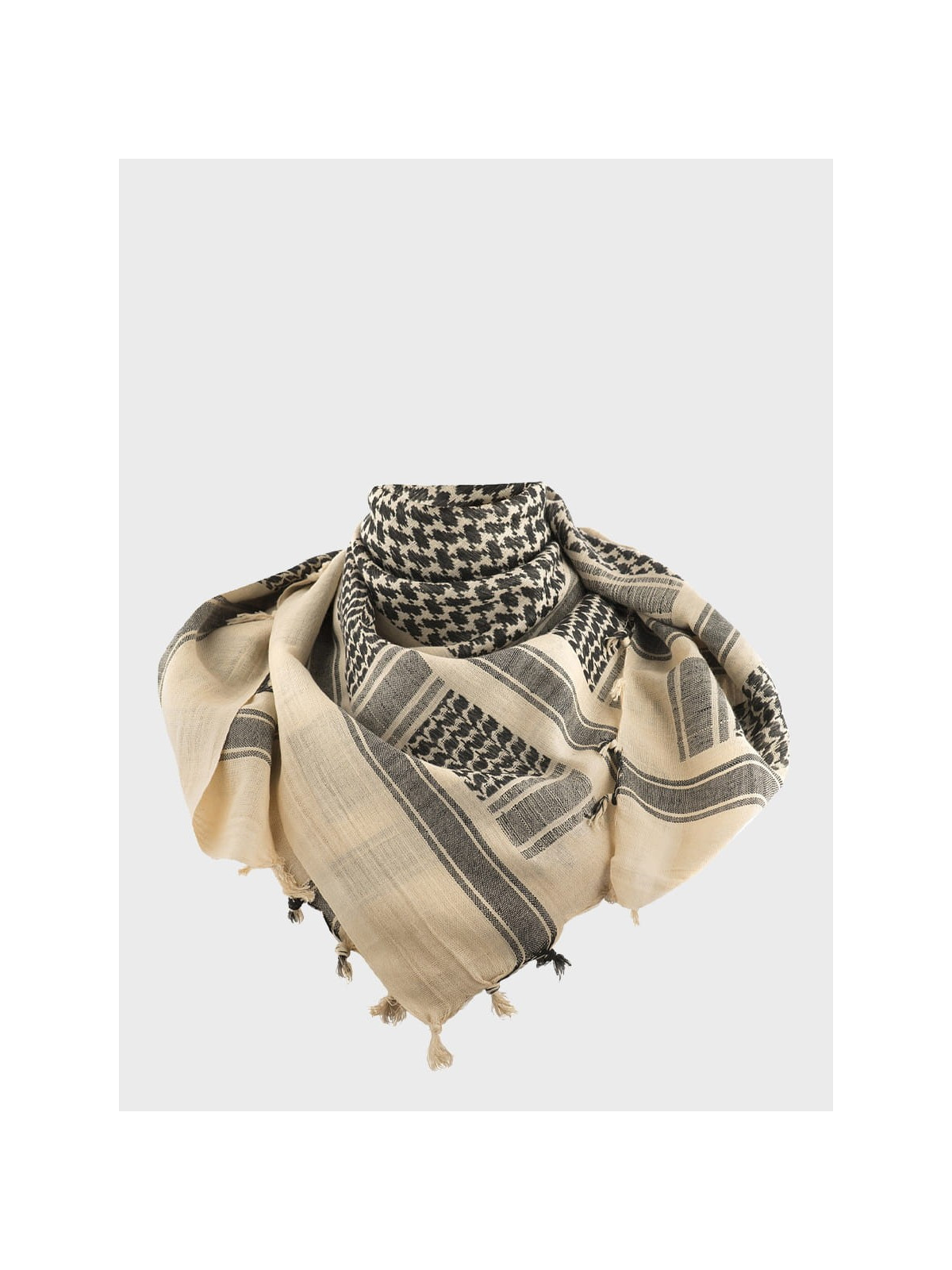 M-TAC CHUSTA SHEMAGH ARAFATKA KEFIJA KHAKI-CZARNA
