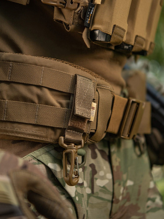 M-TAC TROK Z KARABIŃCZYKIEM MOLLE  COYOTE