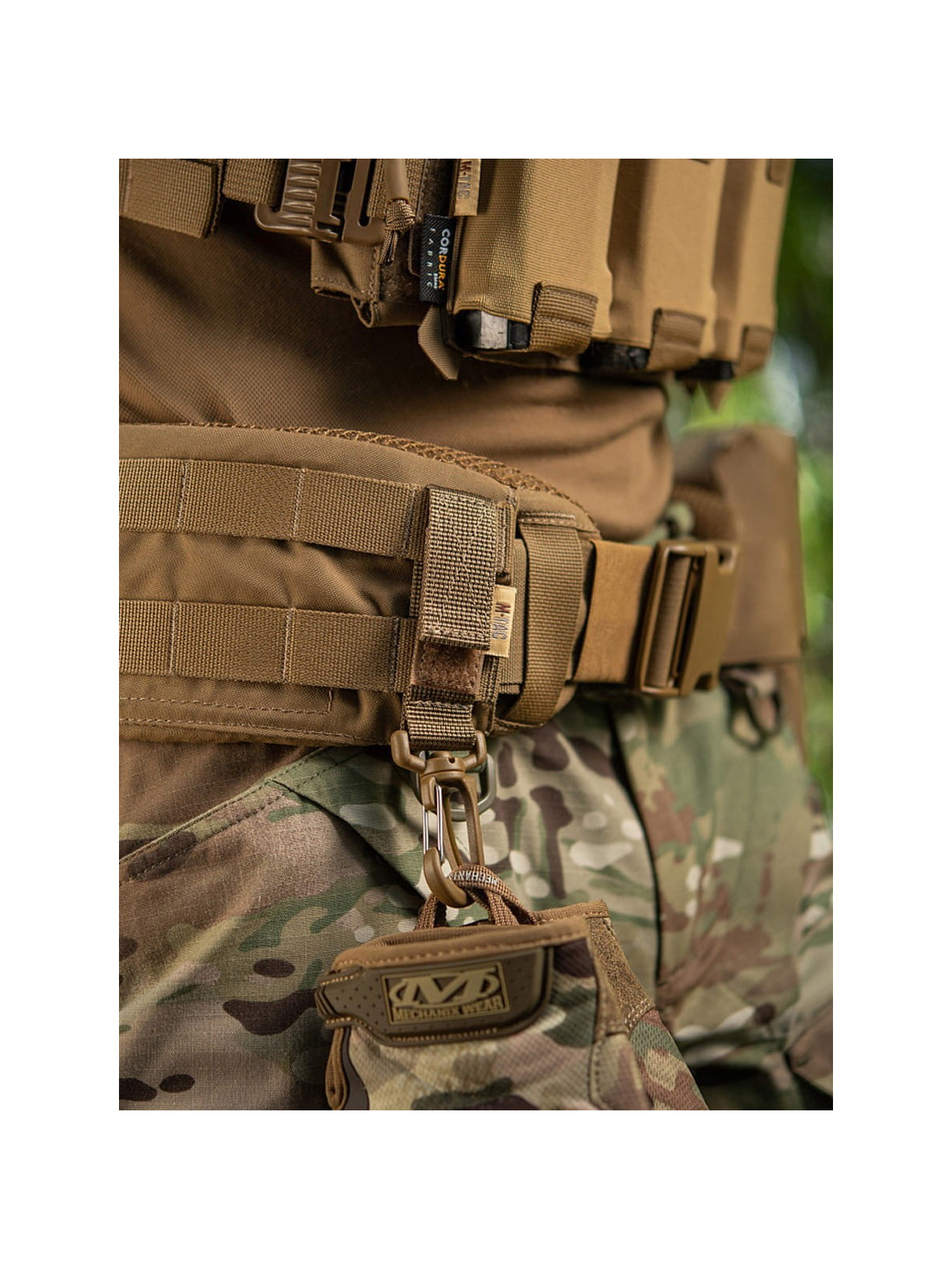M-TAC TROK Z KARABIŃCZYKIEM MOLLE  COYOTE