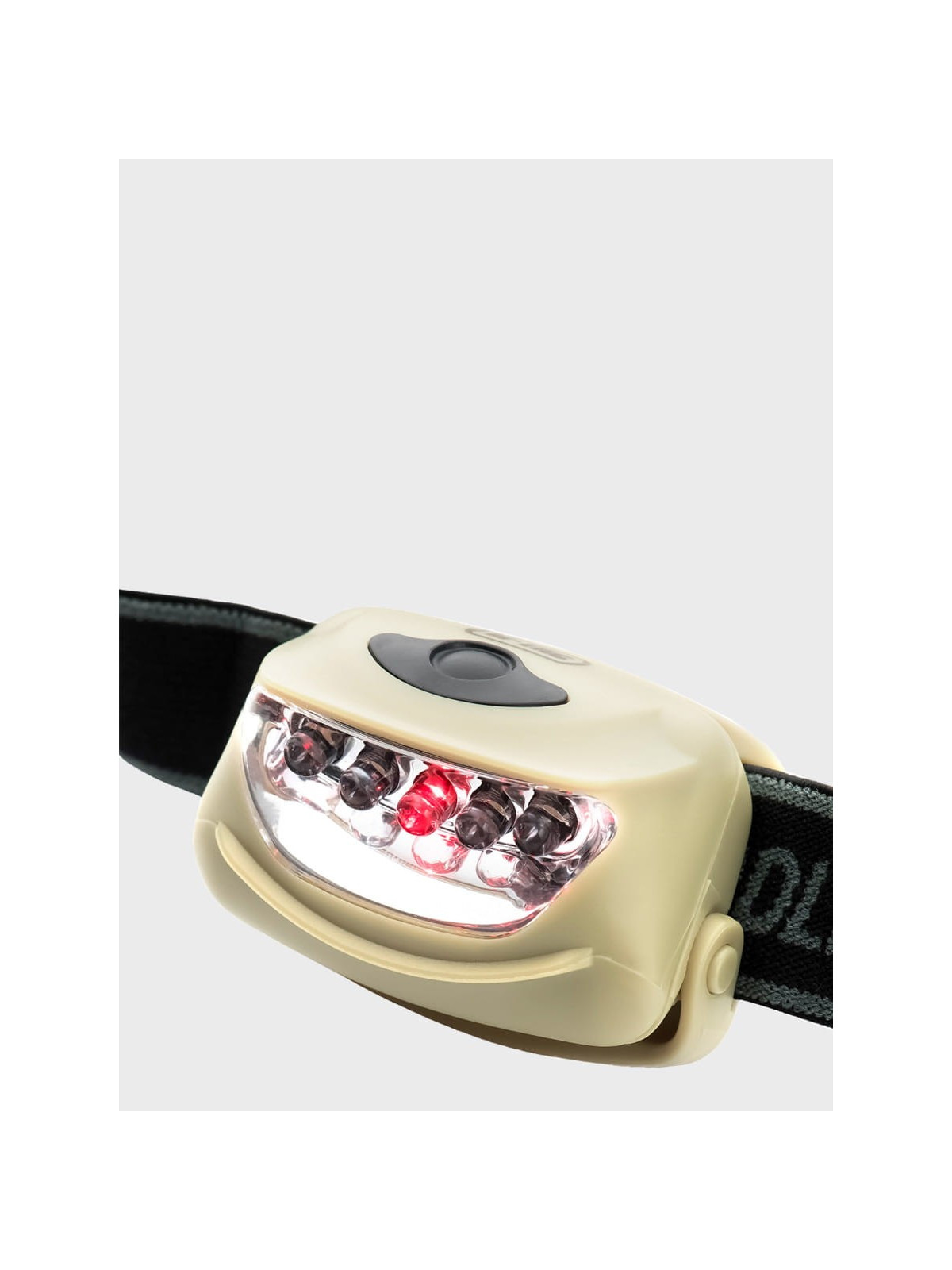 M-TAC LATARKA CZOŁOWA NA GŁOWĘ CZOŁÓWKA 4+1 LED 18 lm KHAKI