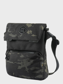 M-TAC TORBA NA RAMIĘ KONVERT ELITE MULTICAM BLACK/czarny