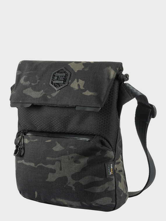 M-TAC TORBA NA RAMIĘ KONVERT ELITE MULTICAM BLACK/czarny