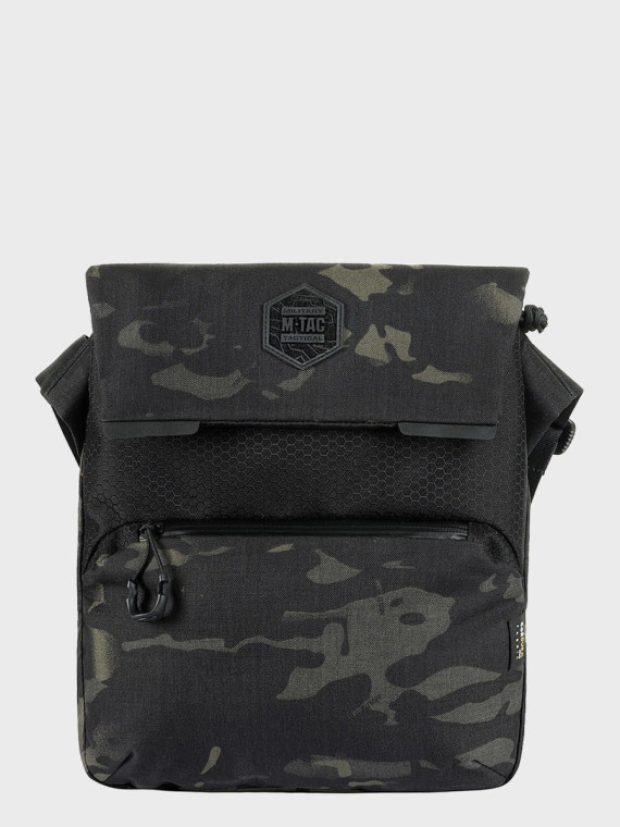M-TAC TORBA NA RAMIĘ KONVERT ELITE MULTICAM BLACK/czarny