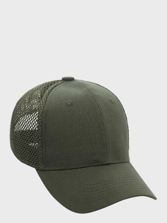 M-TAC CZAPKA Z DASZKIEM BEJSBOLÓWKA SIATKA FLEX RIP-STOP OLIWKOWA S/M