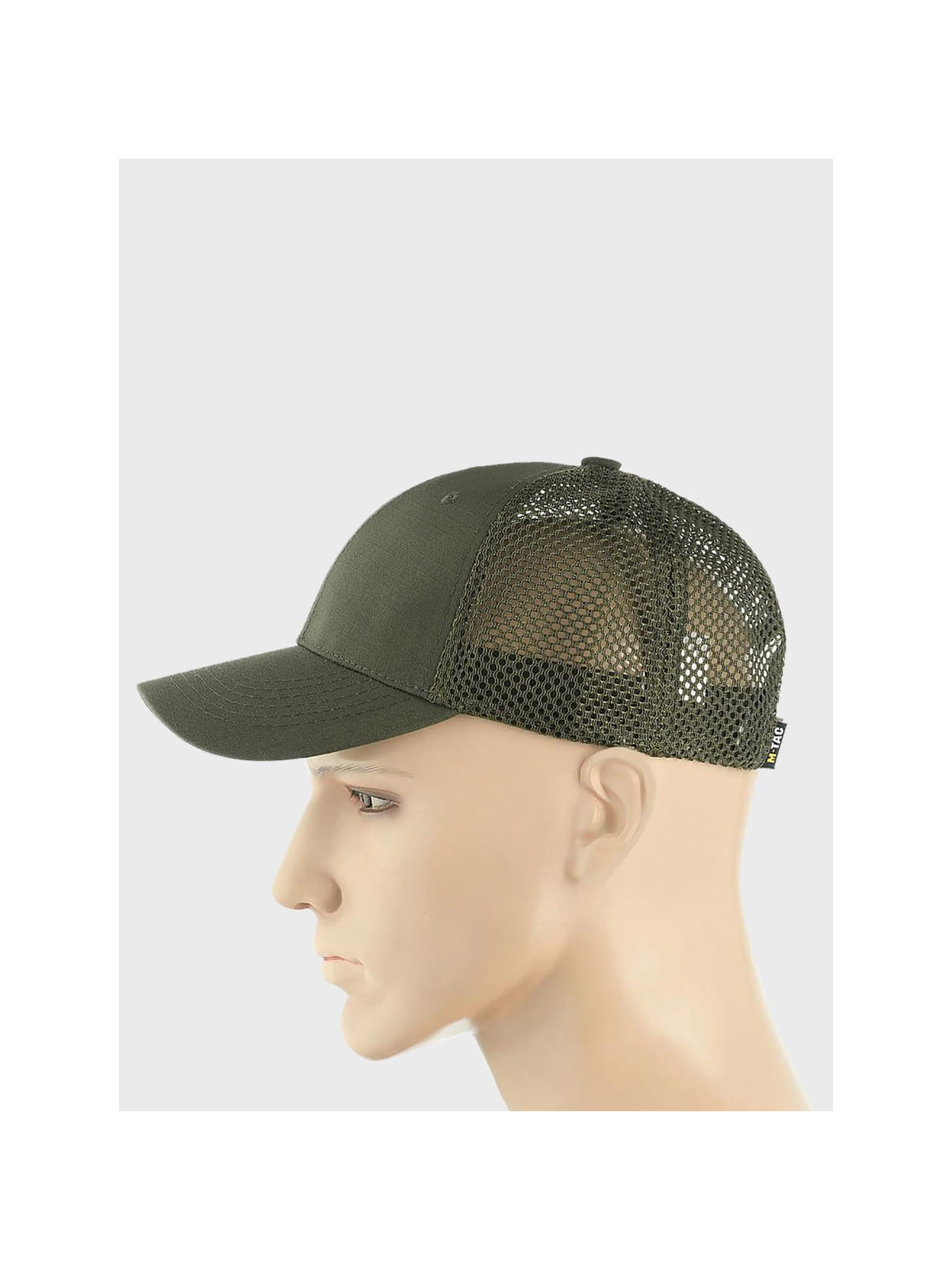 M-TAC CZAPKA Z DASZKIEM BEJSBOLÓWKA SIATKA FLEX RIP-STOP OLIWKOWA S/M