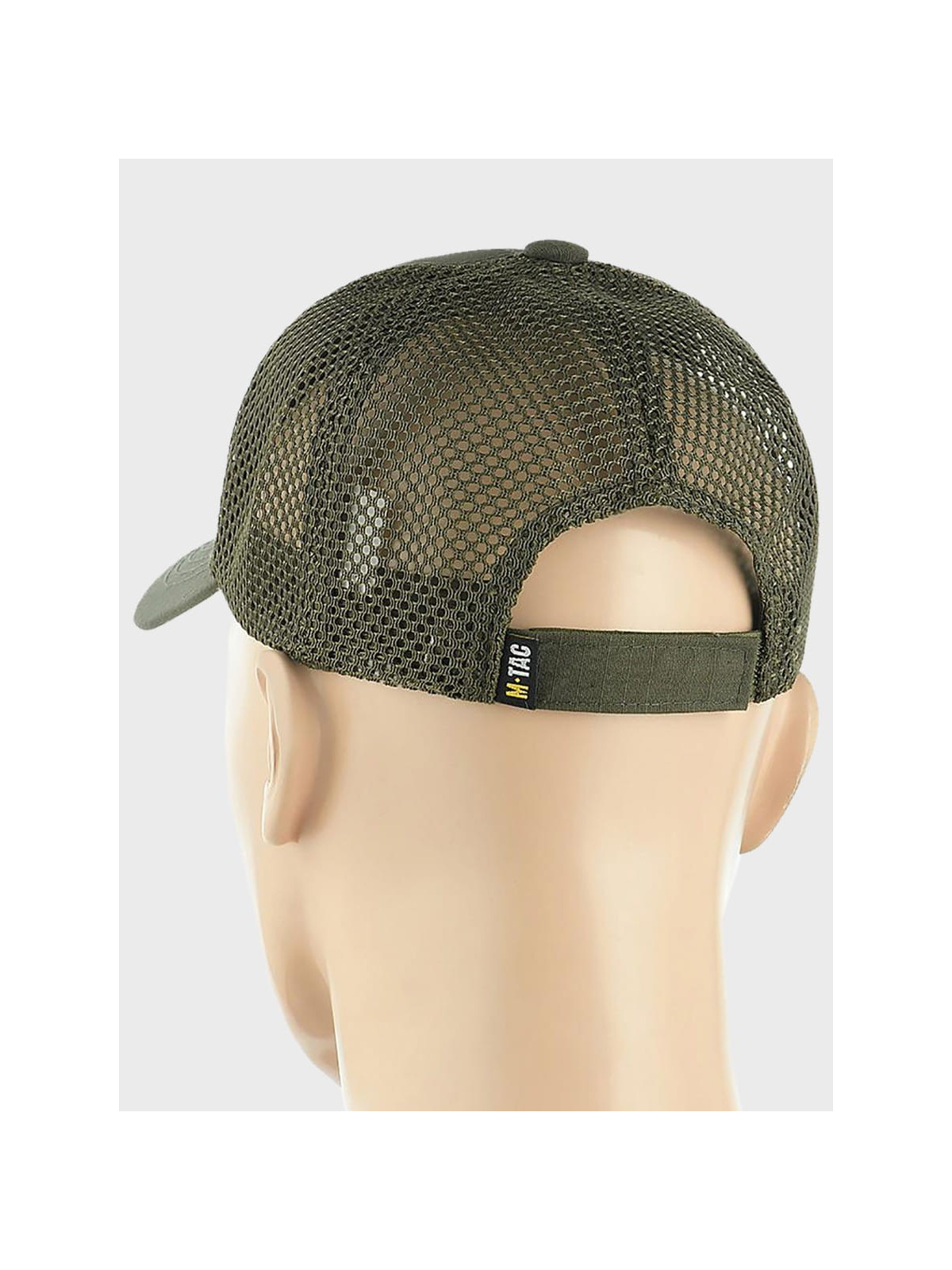 M-TAC CZAPKA Z DASZKIEM BEJSBOLÓWKA SIATKA FLEX RIP-STOP OLIWKOWA S/M