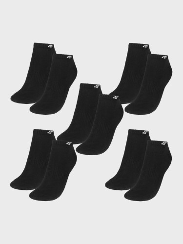 SKARPETY STOPKI USOCU747 BAWEŁNA 5 PAR CZARNE