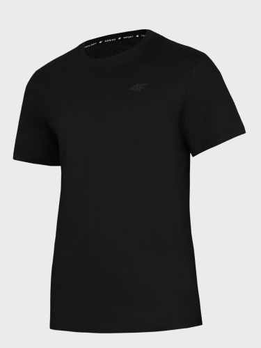 Koszulka męska TTSHM3340 bawełniana czarna