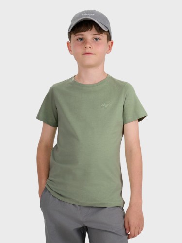 Koszulka chłopięca TTSHM2399 bawełniana jasnozielona